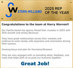 Stern-Williams Rep of Year